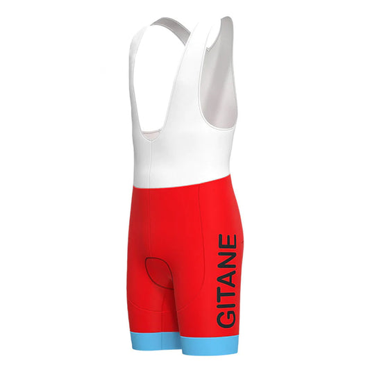 Gitane Blue Red Vintage Cycling Bib Shorts