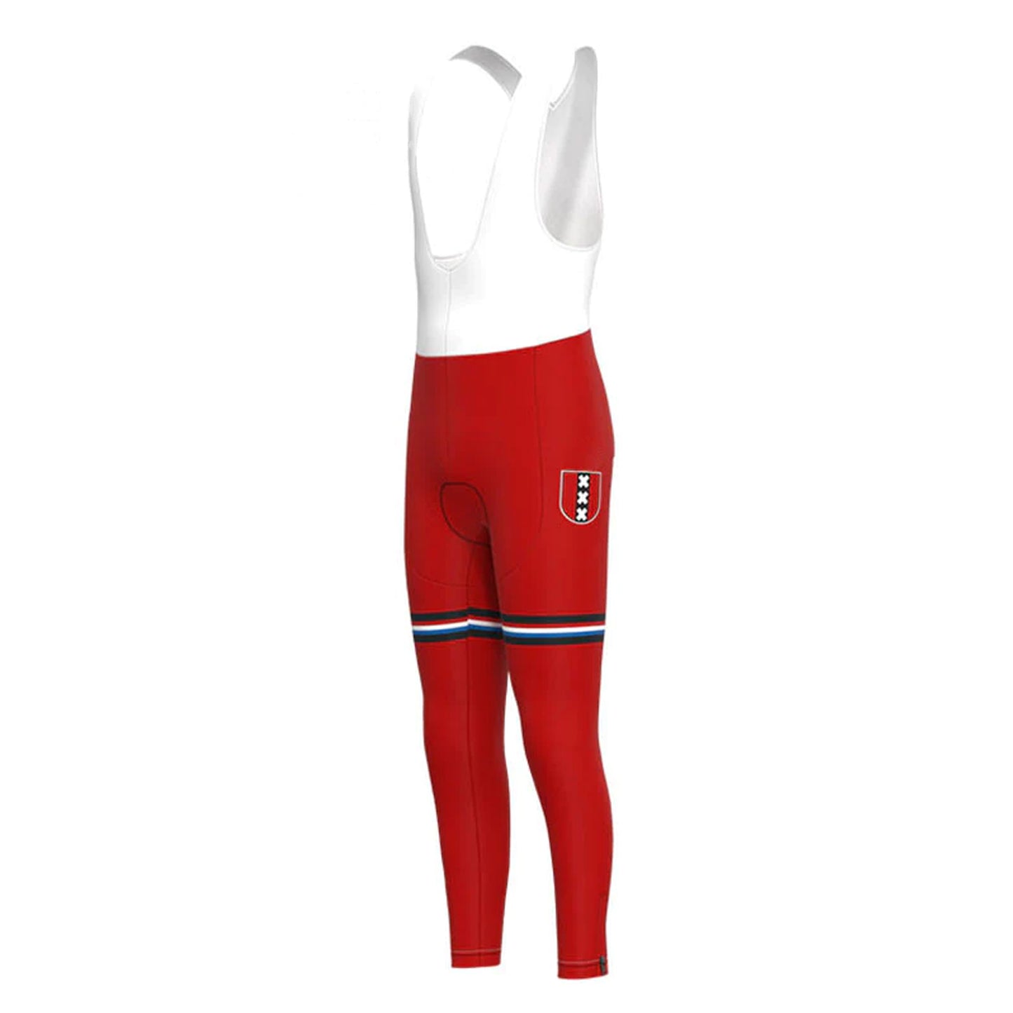 Amsterdam Red Retro MTB Bike Pants