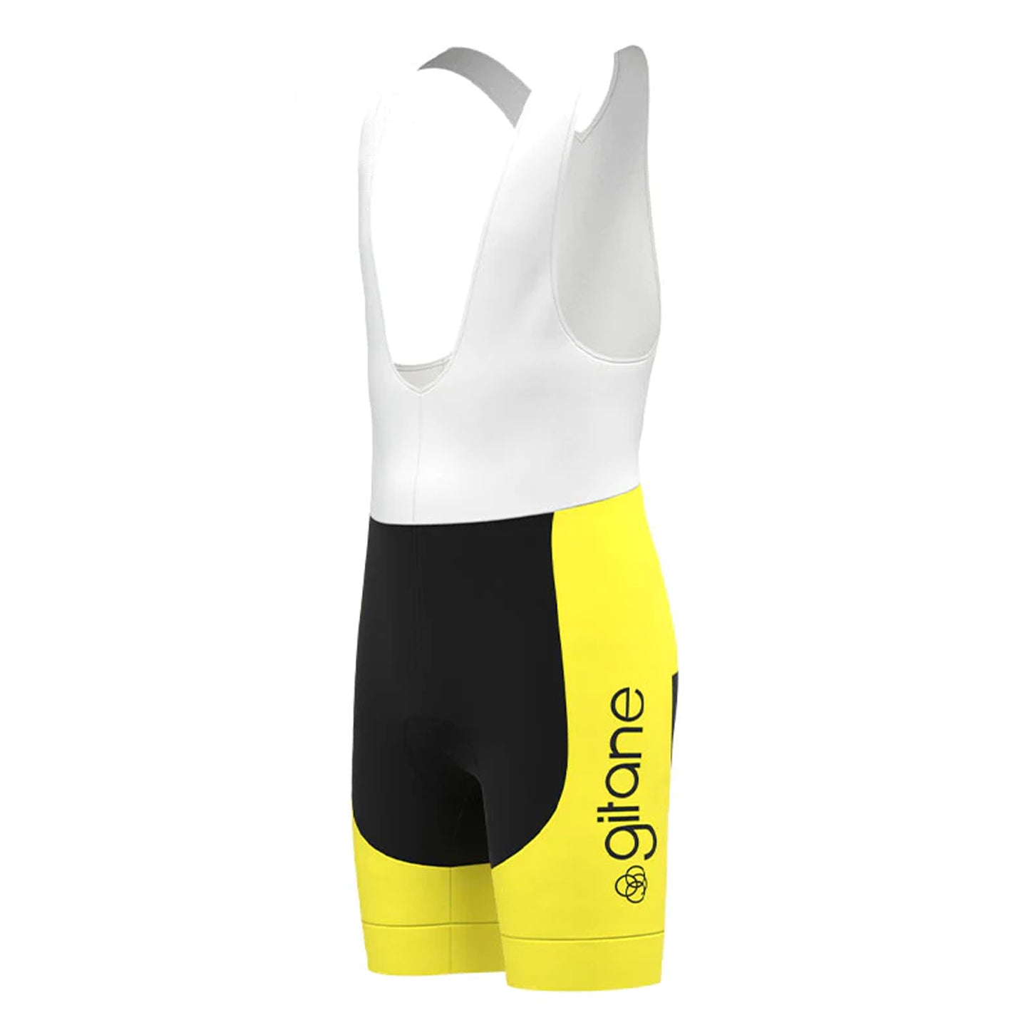 Miko Gitane Campagnolo Yellow Vintage Cycling Bib Shorts