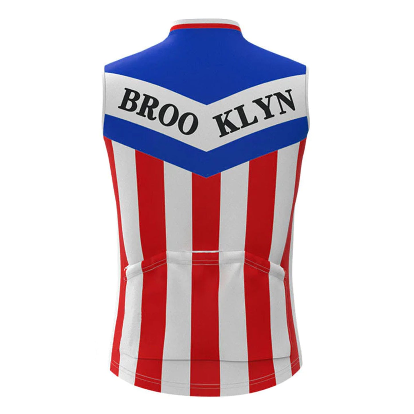 Brooklyn Blue Retro MTB Cycling Vest