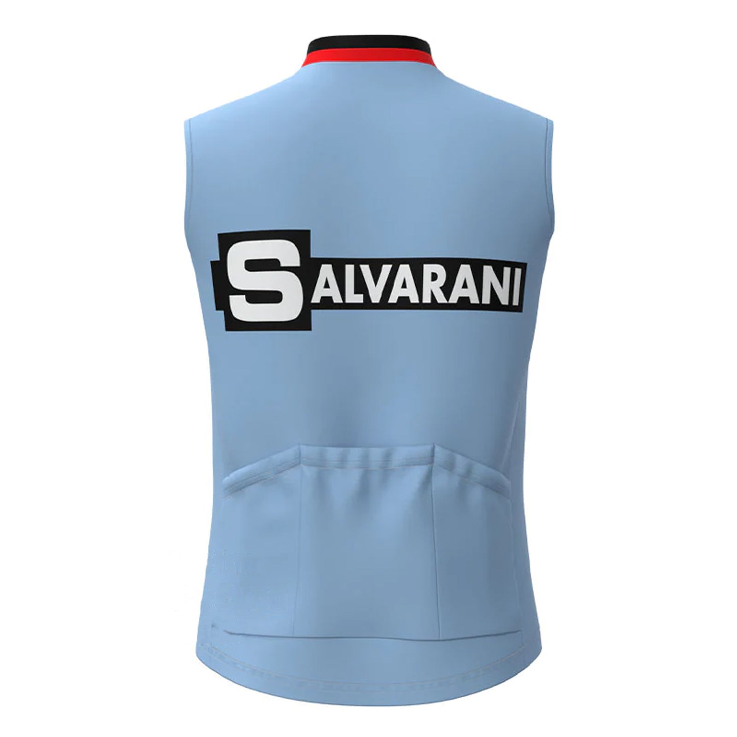 SALVARANI Blue Retro MTB Cycling Vest