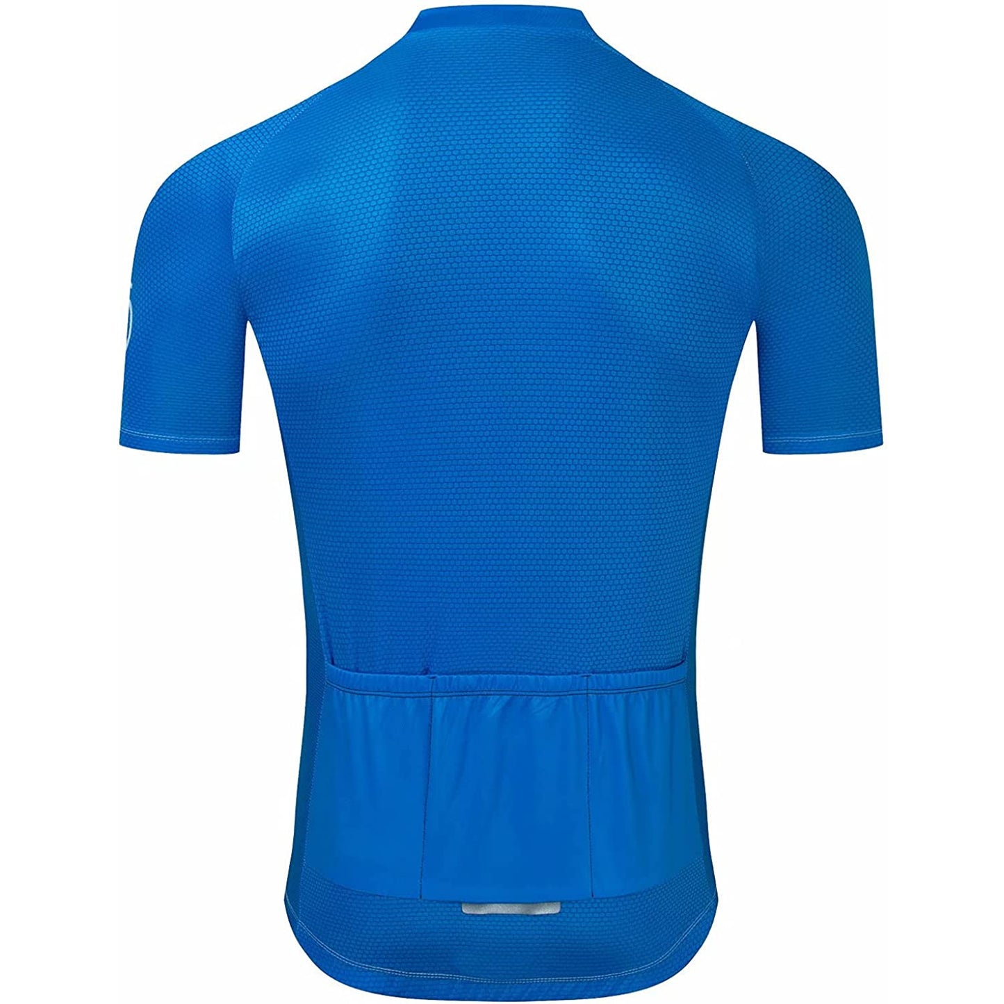 Blue Short Sleeve Cycling Jersey