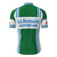 La Redoute Green Vintage Short Sleeve Cycling Jersey Top