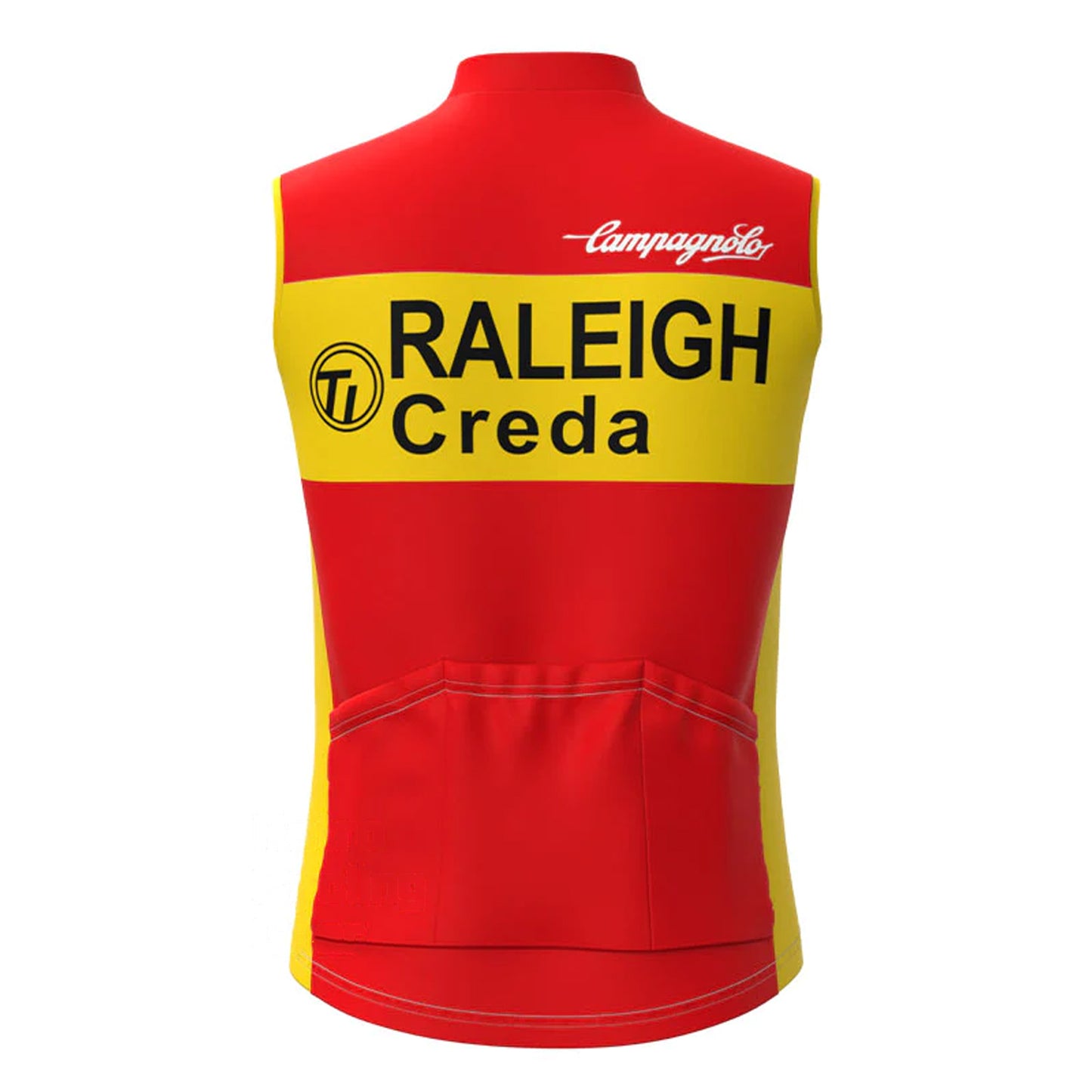 TI RALEIGH Red Sleeveless Cycling Vest