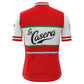 La Casera–Peña Bahamontes Red Vintage Short Sleeve Cycling Jersey Matching Set