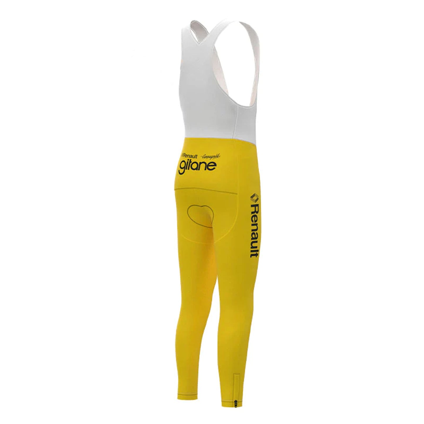 Renault Yellow Retro MTB Bike Pants