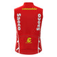 Saeco Red Retro MTB Cycling Vest
