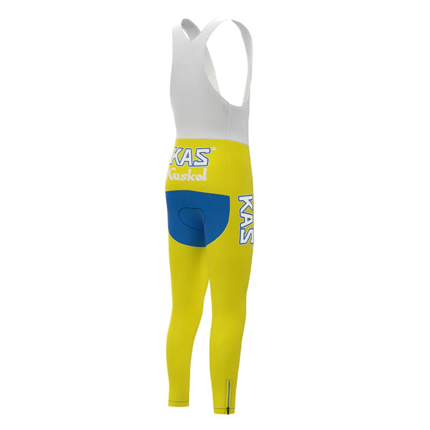 KAS Yellow Blue Retro MTB Bike Pants