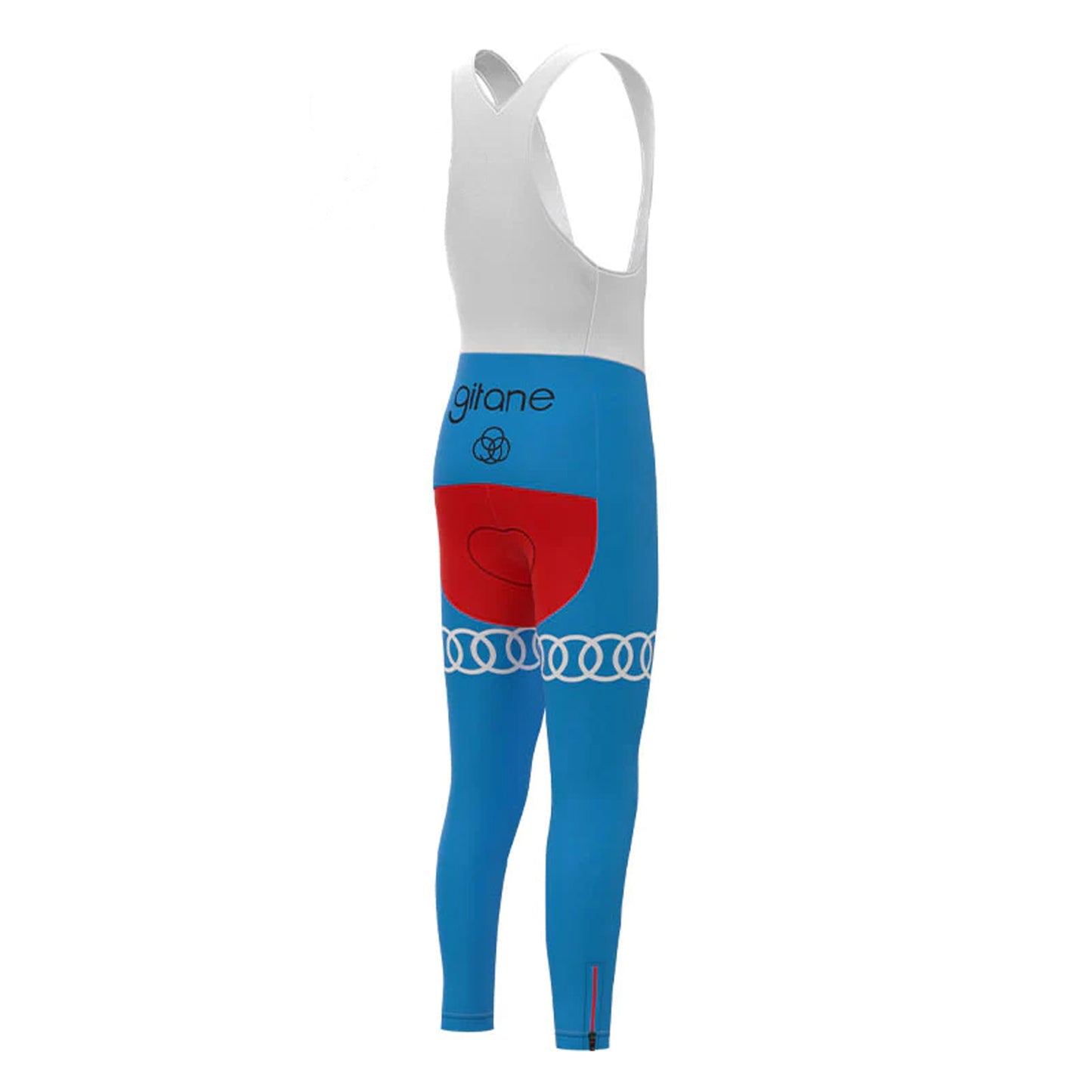Gitane Red Blue Retro MTB Bike Pants