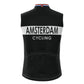 Amsterdam Black Retro MTB Cycling Vest