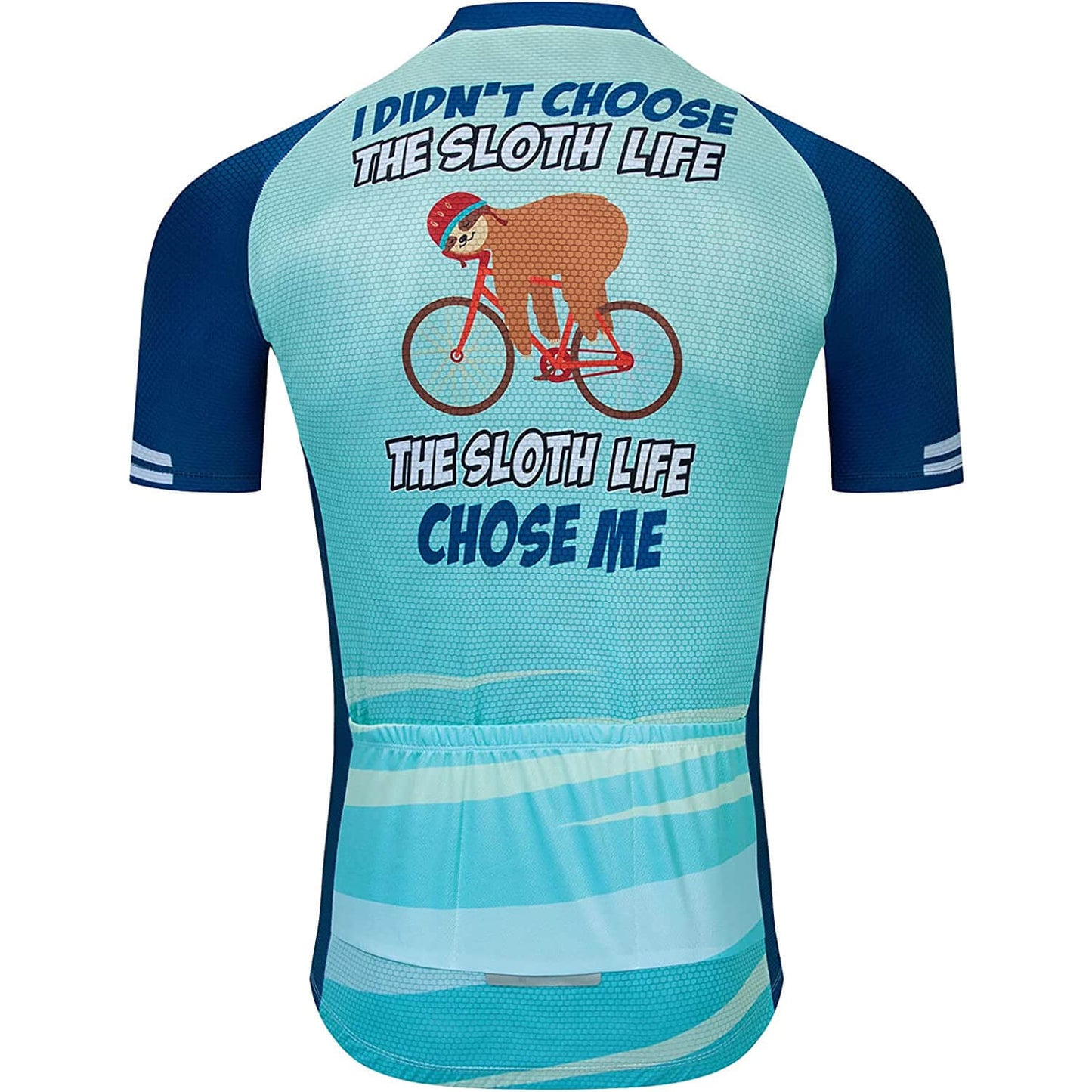 Sloth Funny Short Sleeve Cycling Jersey