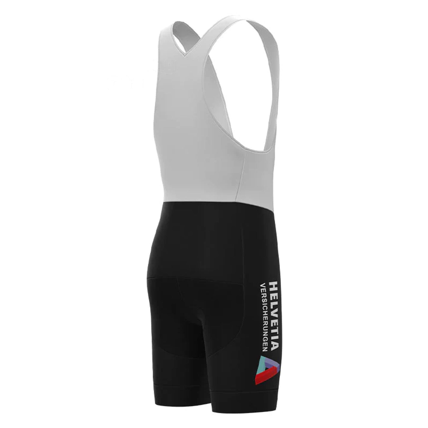 Helvetia La Suisse Black Vintage Cycling Bib Shorts