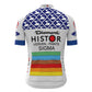 Histor Sigma White Vintage Short Sleeve Cycling Jersey Top