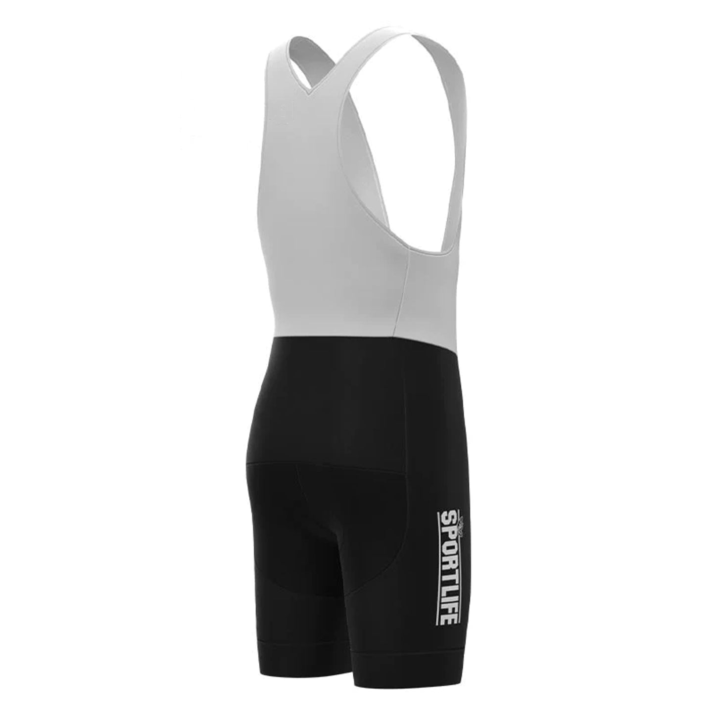 Panasonic Black Vintage Cycling Bib Shorts