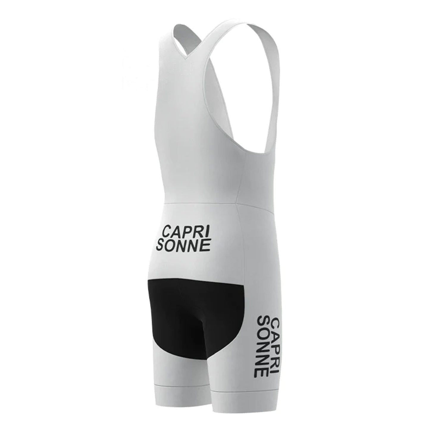Capri Sonne White Vintage Cycling Bib Shorts