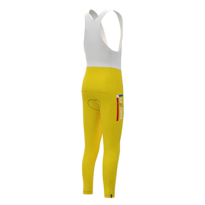 Crédit Agricole Yellow Retro MTB Bike Pants