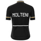 Molteni Black Vintage Short Sleeve Cycling Jersey Top