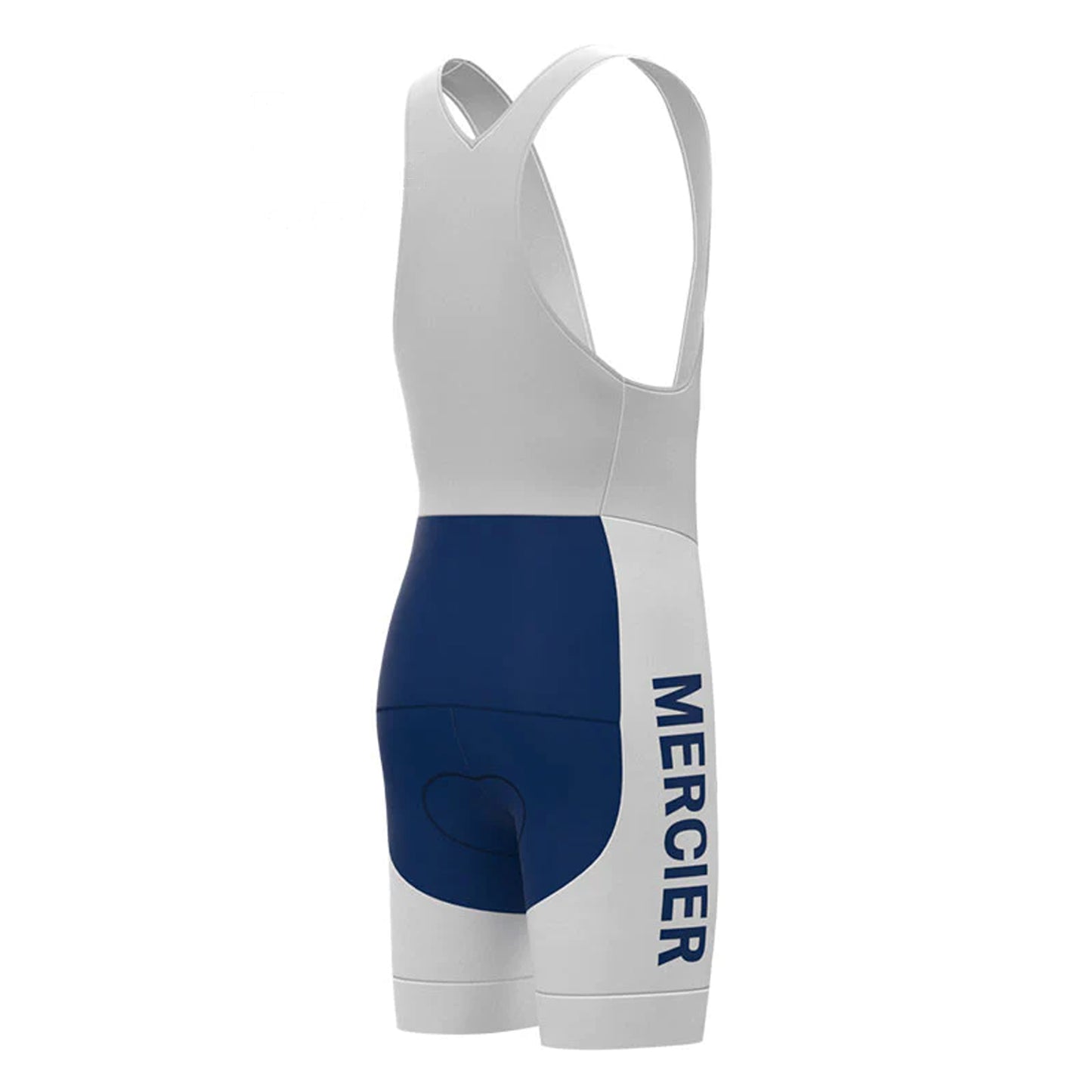 Gan Blue Vintage Cycling Bib Shorts