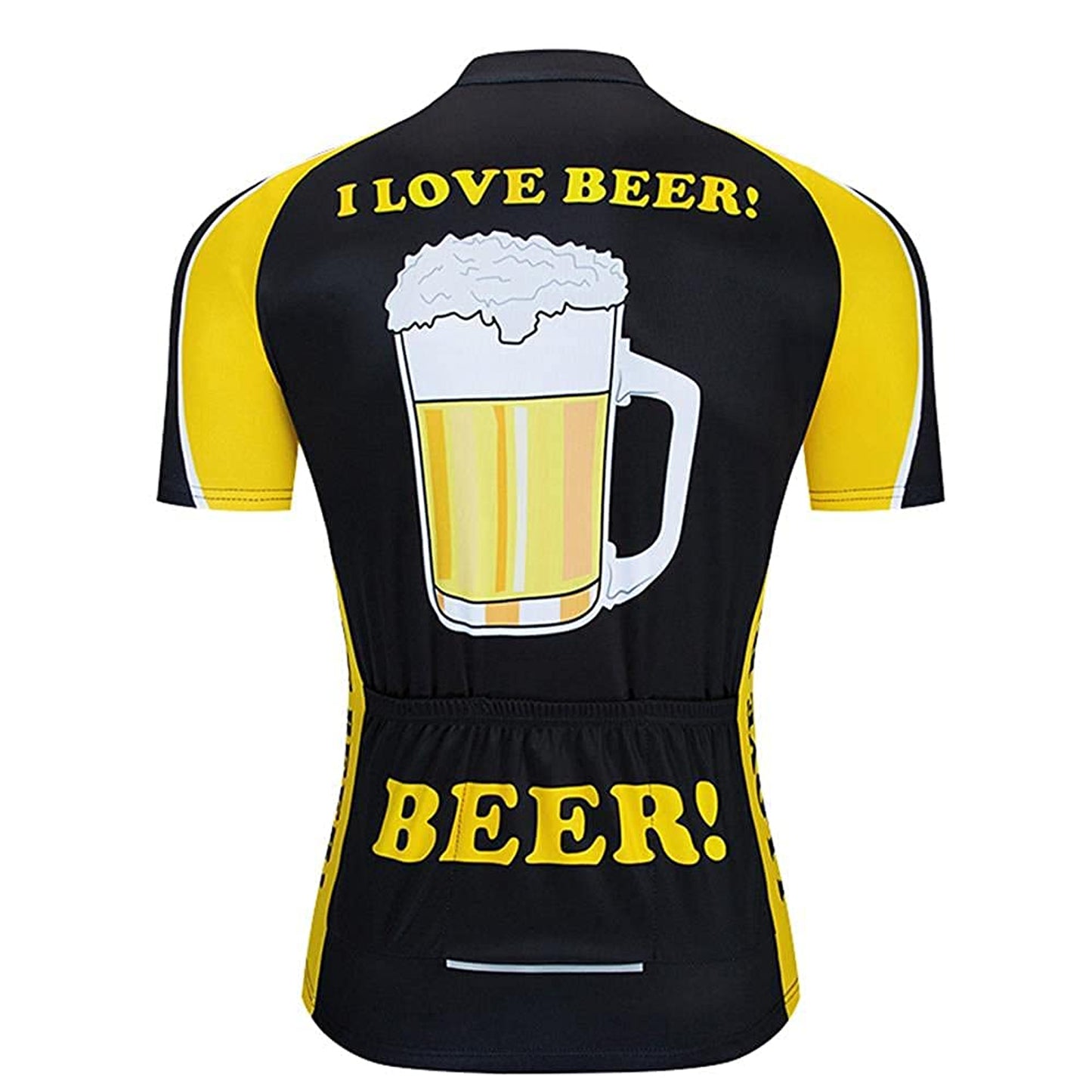 I Love Beer Short Sleeve Cycling Jersey