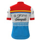 Gitane Red Vintage Short Sleeve Cycling Jersey Top