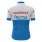 Margnat Blue Vintage Short Sleeve Cycling Jersey Matching Set