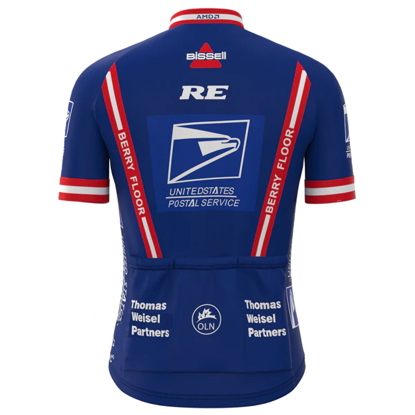 US Postal Service Short Sleeve Cycling Jersey Matching Kits