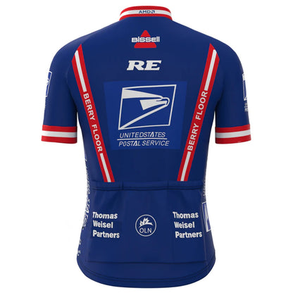 US Postal Service Short Sleeve Cycling Jersey Matching Kits