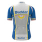 Buckler Blue Vintage Short Sleeve Cycling Jersey Matching Set