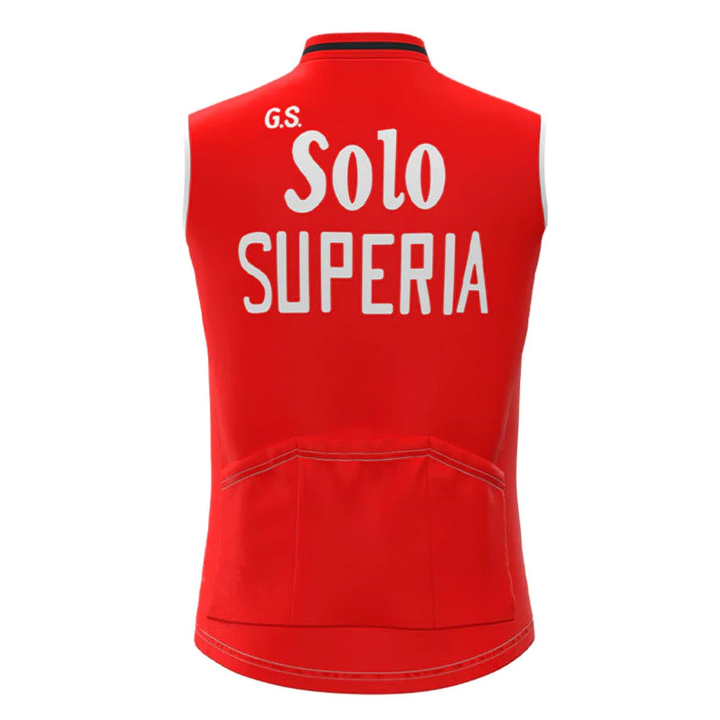 Solo Superia Red Retro MTB Cycling Vest
