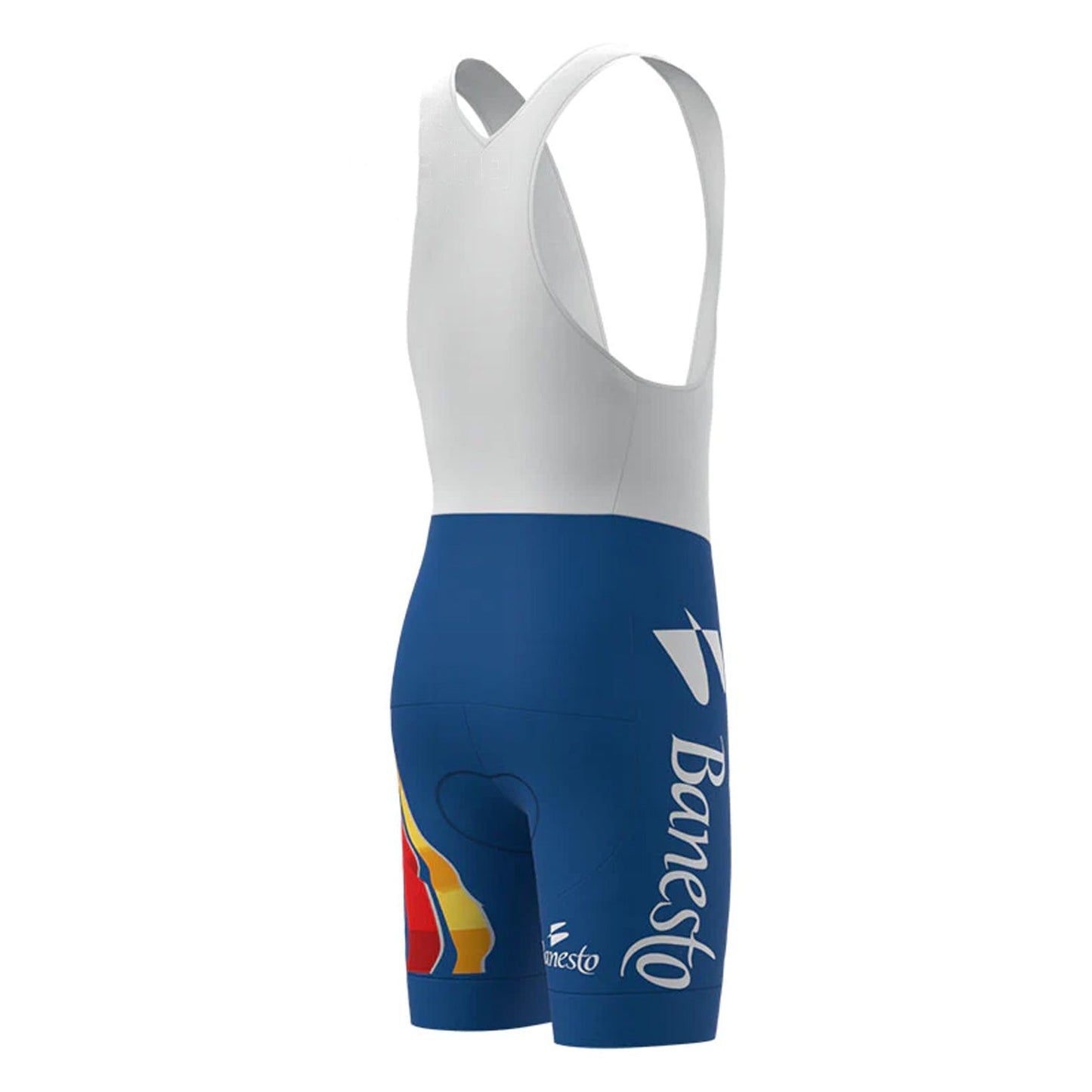 Banesto Colourful Vintage Short Sleeve Cycling Jersey Matching Set