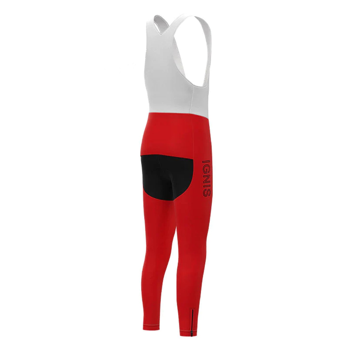 Ignis Black Red Retro MTB Bike Pants
