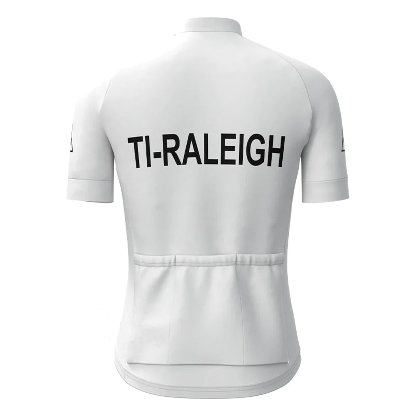 TI Raleigh White Vintage Short Sleeve Cycling Jersey Matching Set