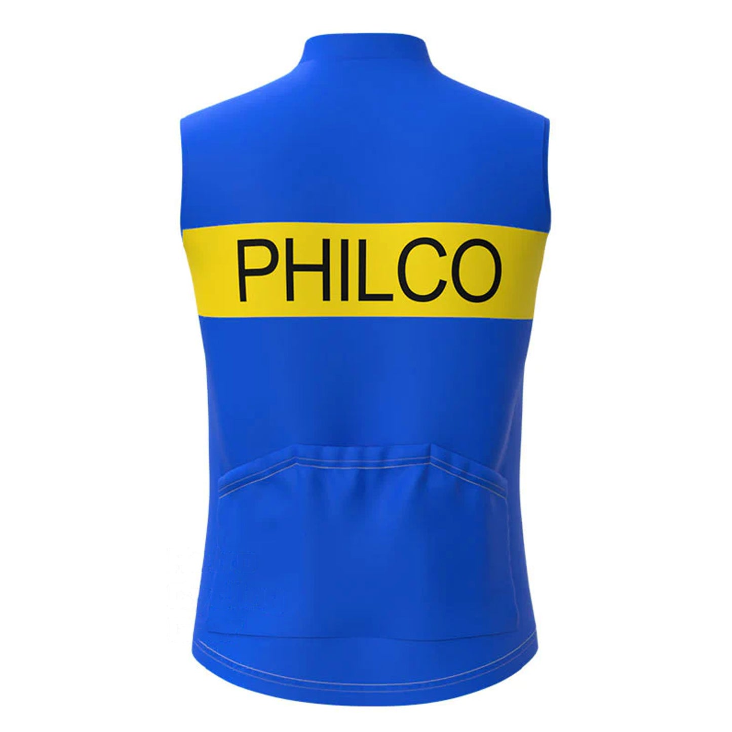 Philco Blue Retro MTB Cycling Vest