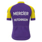 Mercier Hutchinson Purple Vintage Short Sleeve Cycling Jersey Top