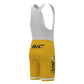 BIC Yellow Vintage Short Sleeve Cycling Jersey Matching Set