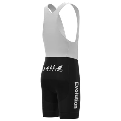 Evolution Black Vintage Cycling Bib Shorts