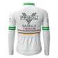 Frisol White Vintage Long Sleeve Cycling Jersey Top
