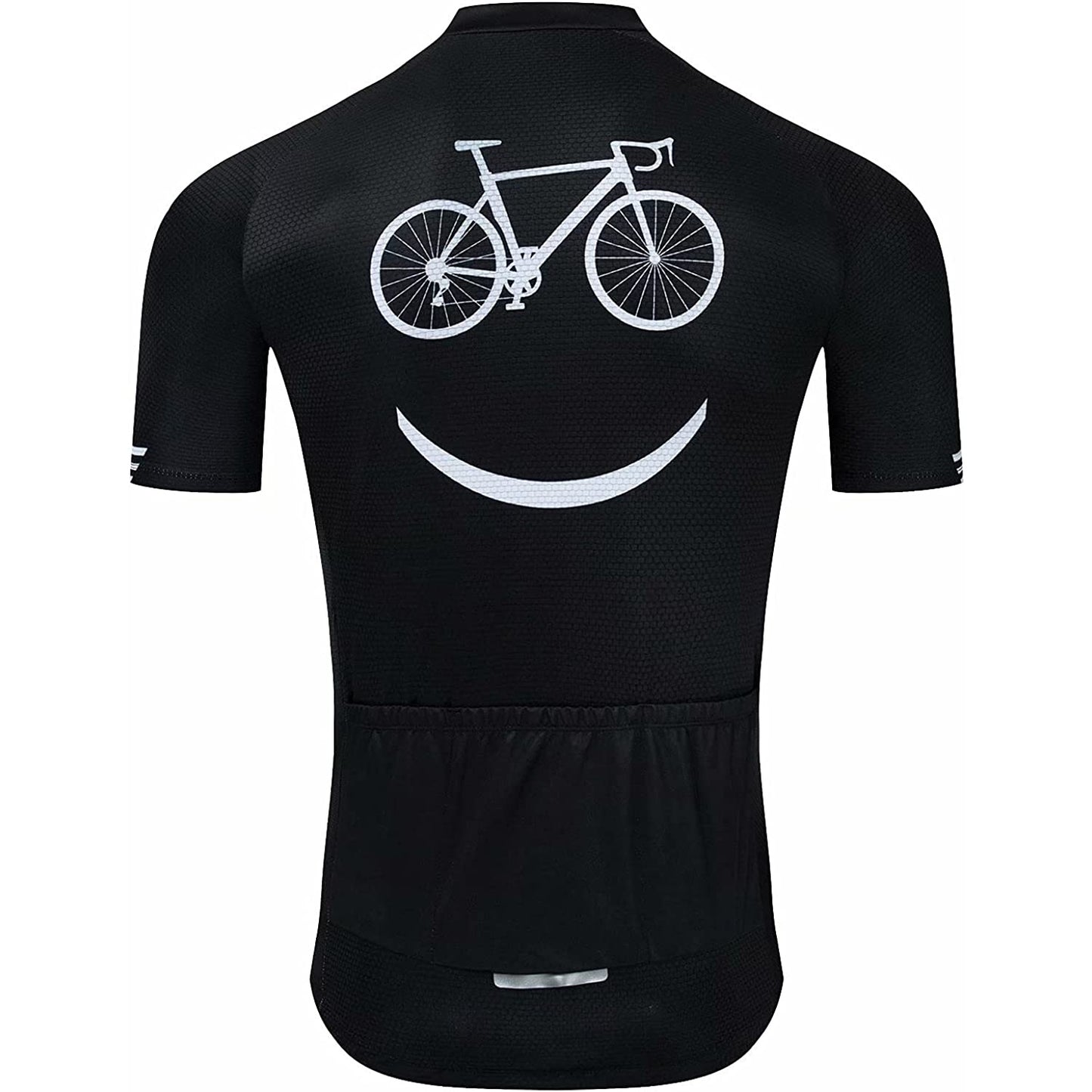 Black Short Sleeve Cycling Jersey