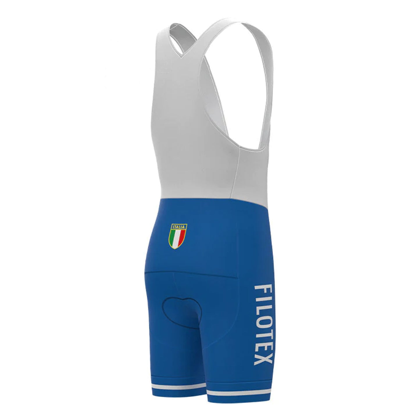 Filotex Blue Vintage Cycling Bib Shorts