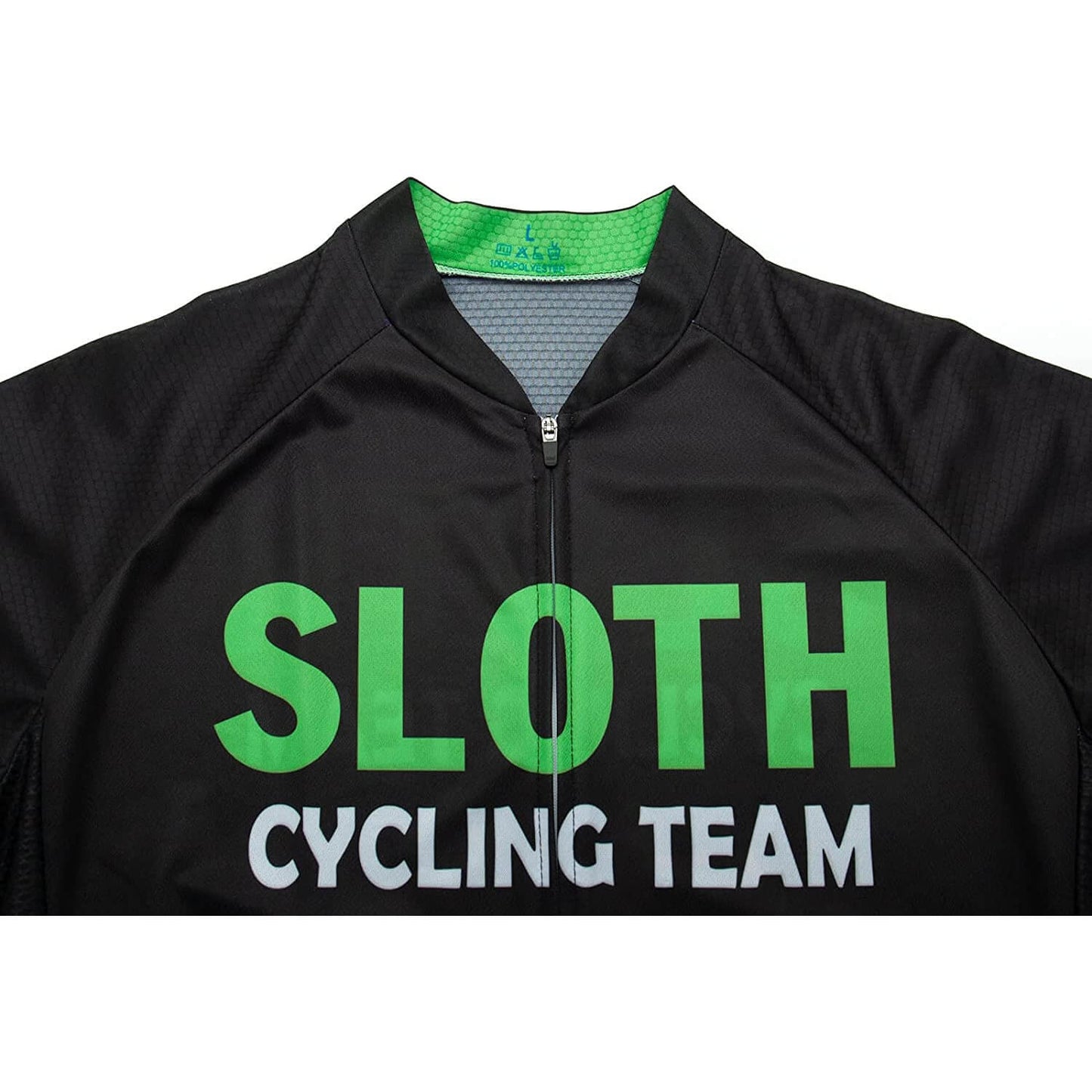 Sleepy Sloth Funny Short Sleeve Cycling Jersey