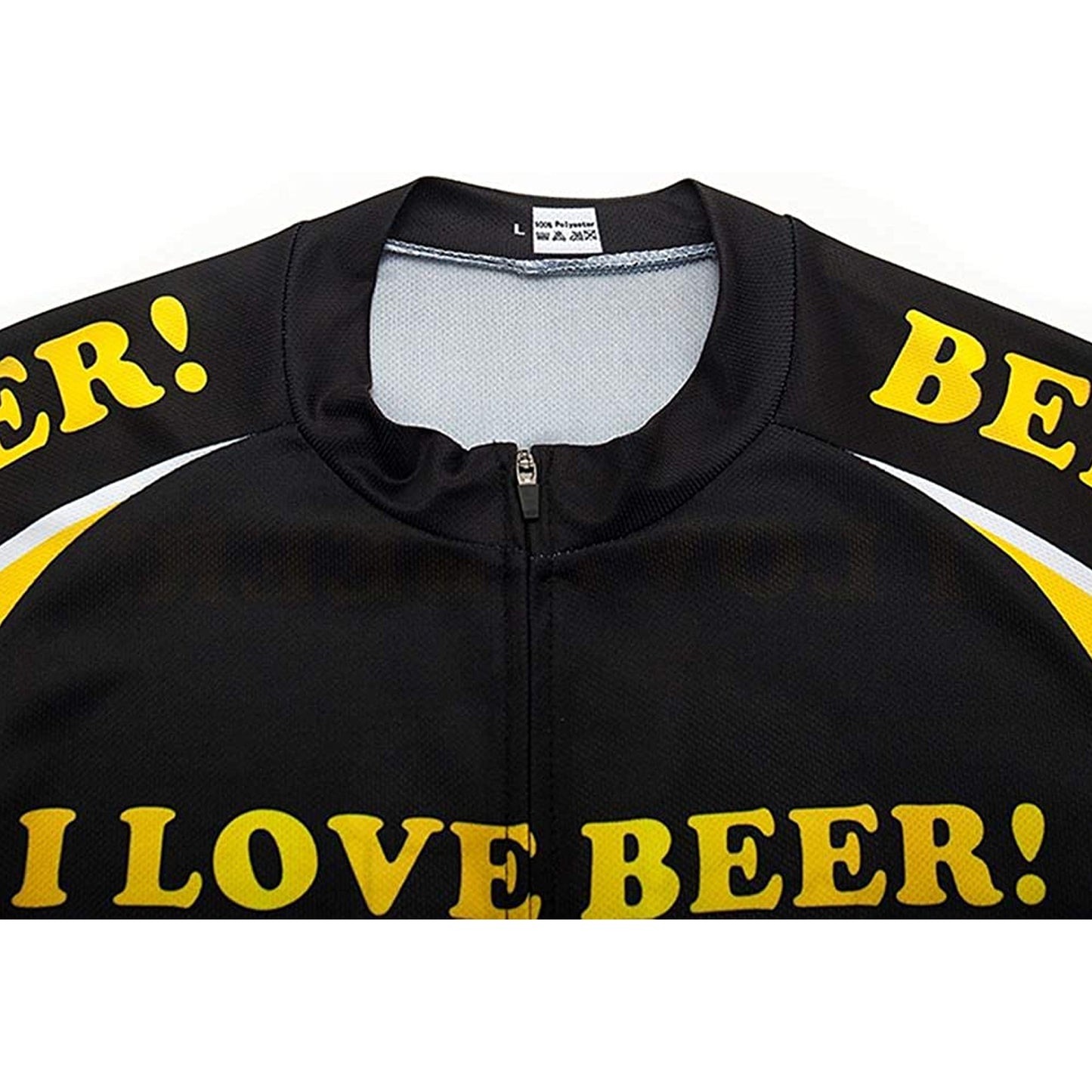I Love Beer Short Sleeve Cycling Jersey