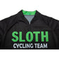 Sleepy Sloth Men Funny MTB Short Sleeve Cycling Jersey Top
