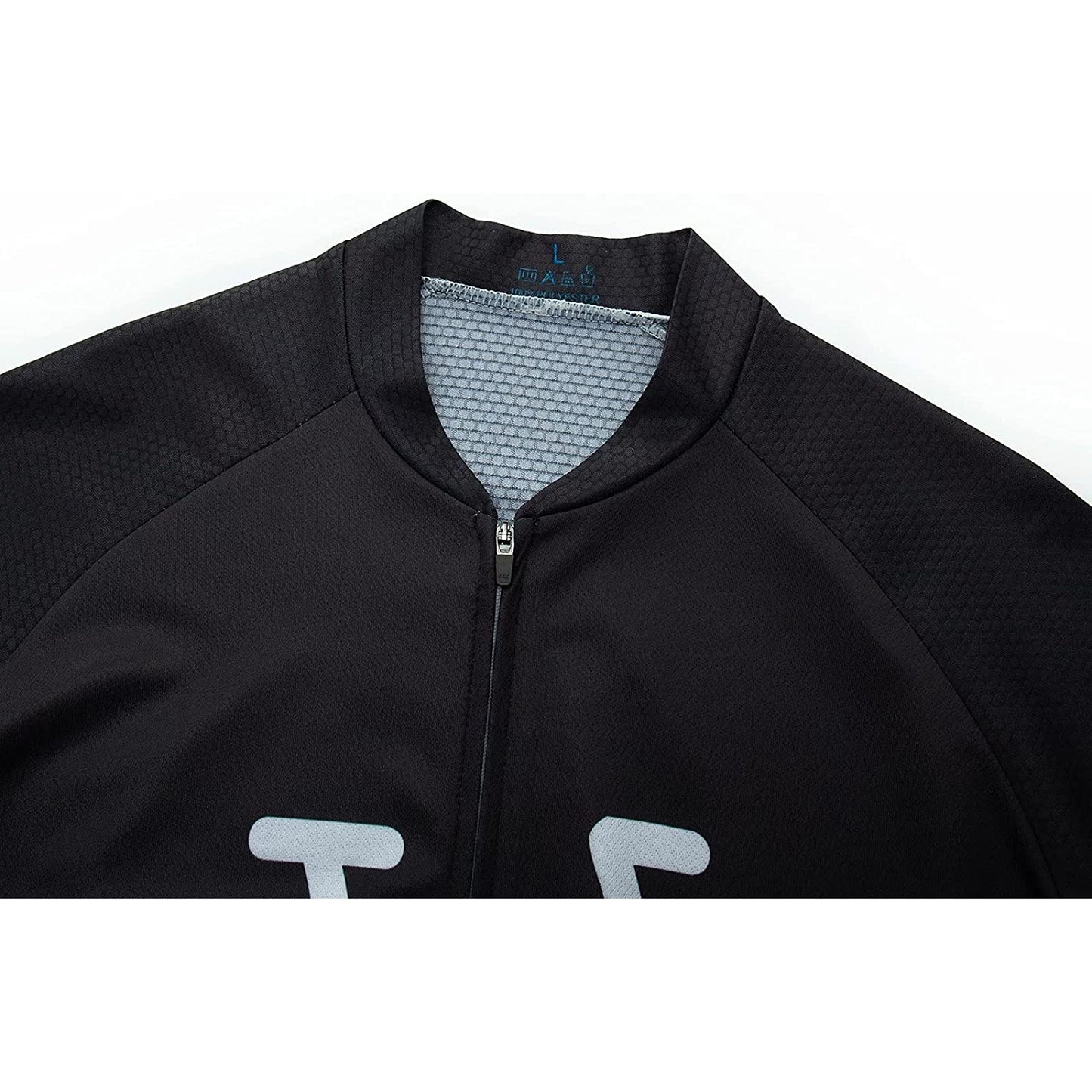 Black Short Sleeve Cycling Jersey