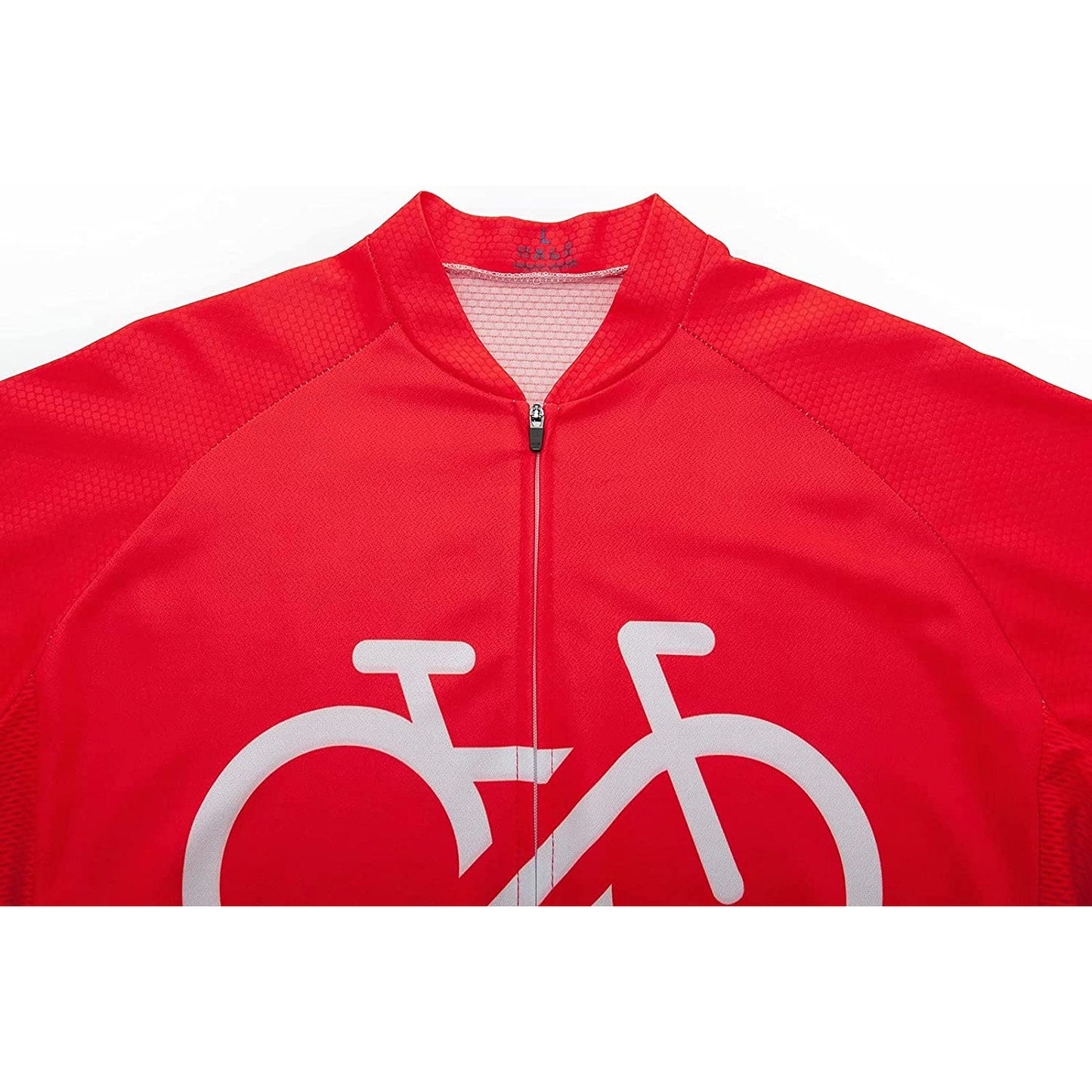 Red Short Sleeve Cycling Jersey