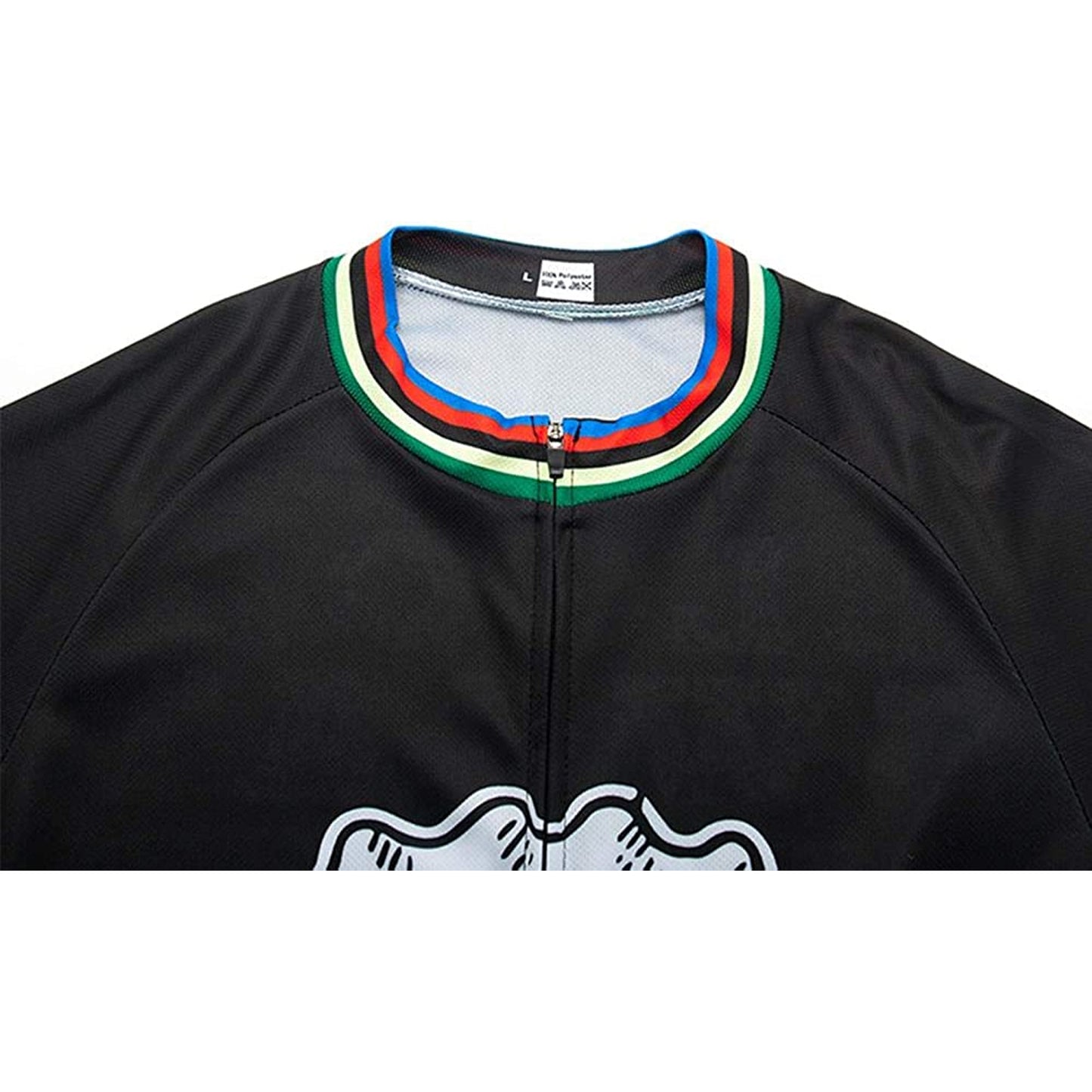 Paint Beer Black Short Sleeve Cycling Jersey