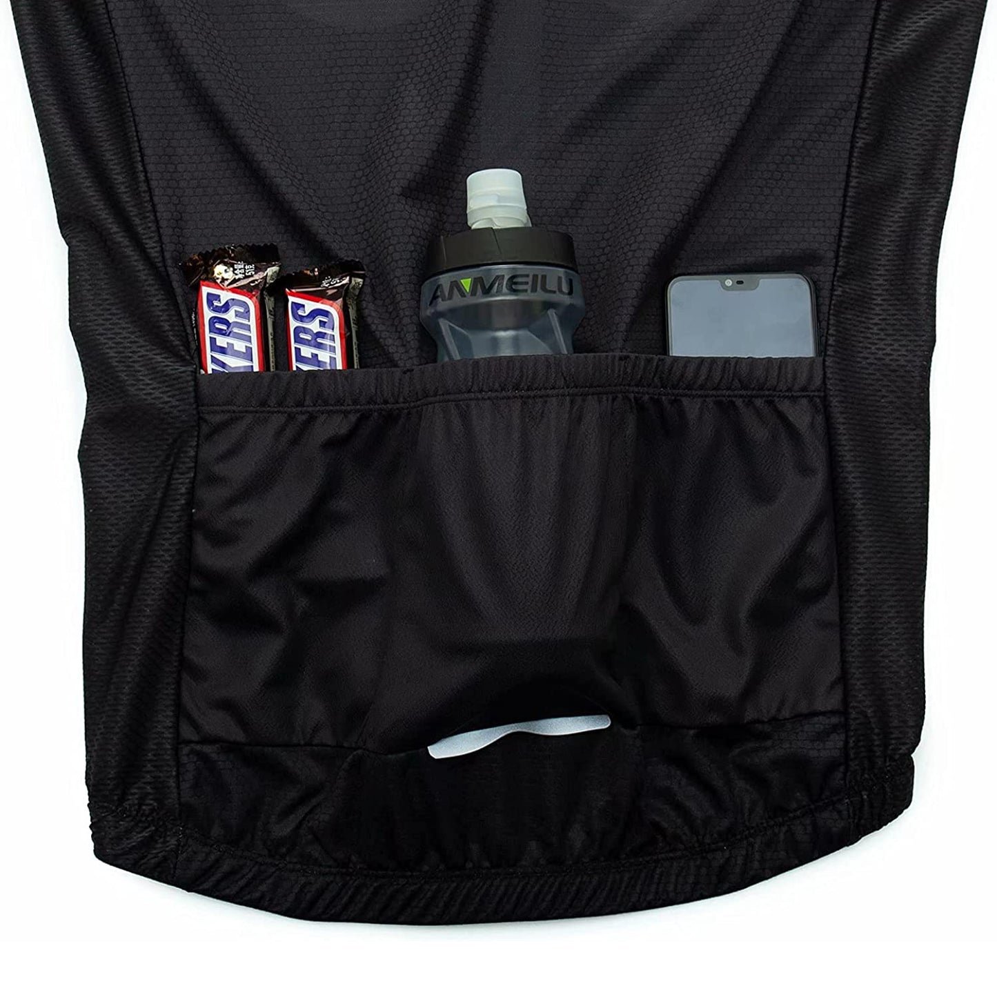 Black Short Sleeve Cycling Jersey