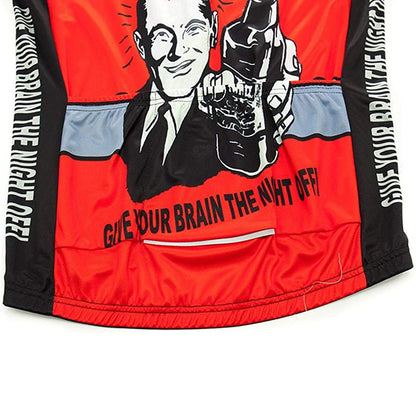 Beer Man Short Sleeve Cycling Jersey