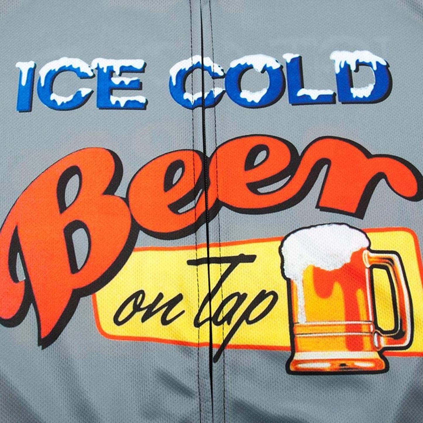 Ice Cold Beer Short Sleeve Cycling Jersey