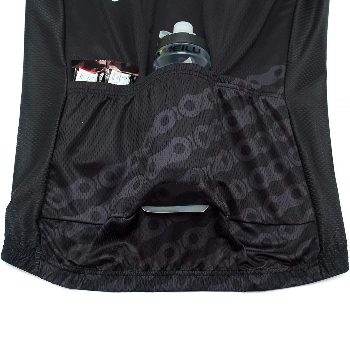 Chain Black Short Sleeve Cycling Jersey