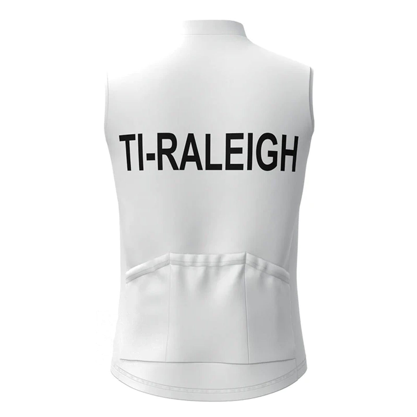TI Raleigh White Retro MTB Cycling Vest